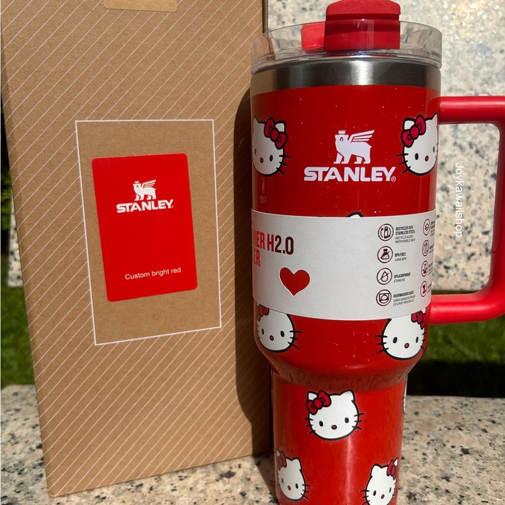 Stanley Red Hello Kitty Tumbler